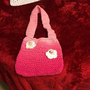 Little girls handmade purse
